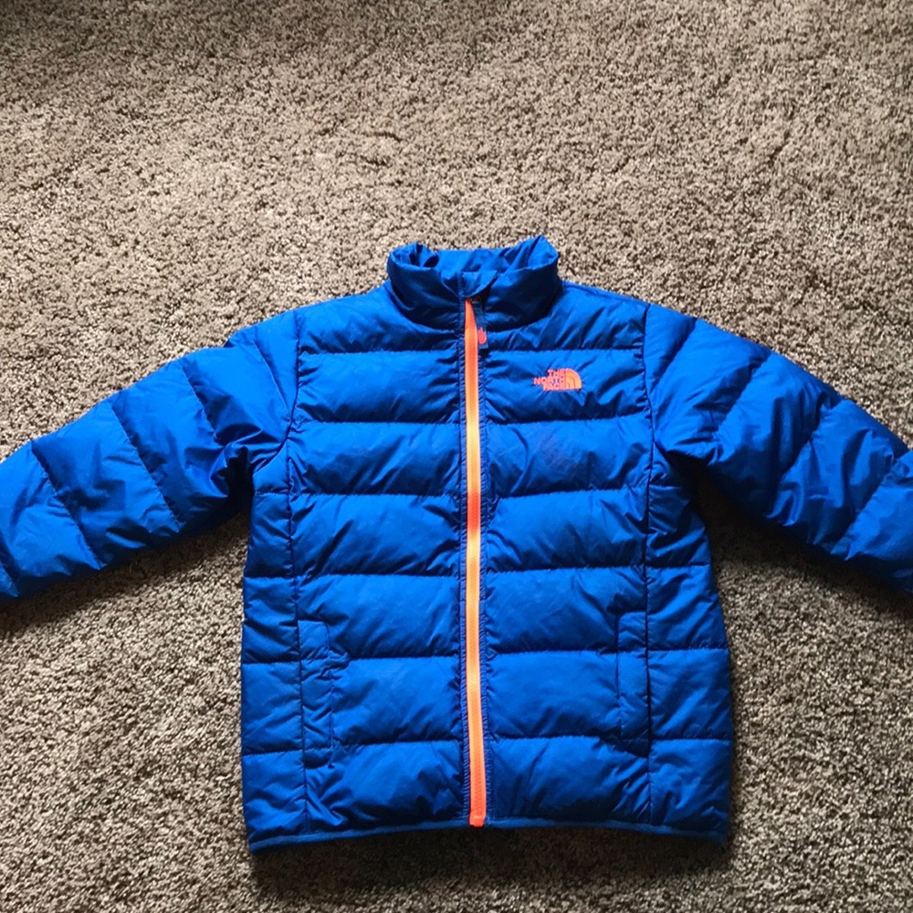 The North Face Blue Boys Jacket, Size 10-12